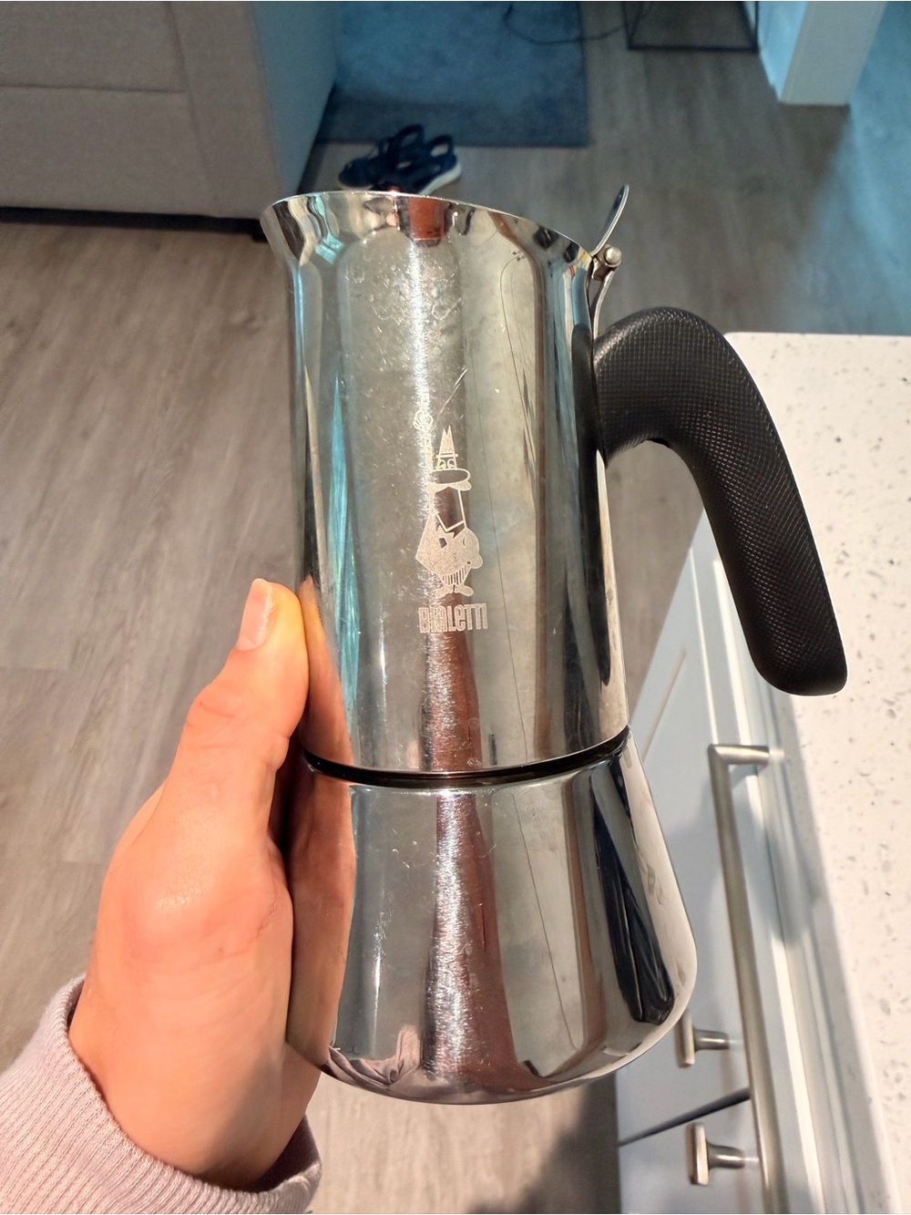 Bialetti Venus Induction 4-Cup Moka Pot, Stainless Steel